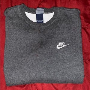 NIKE DARK GREY SWEATER